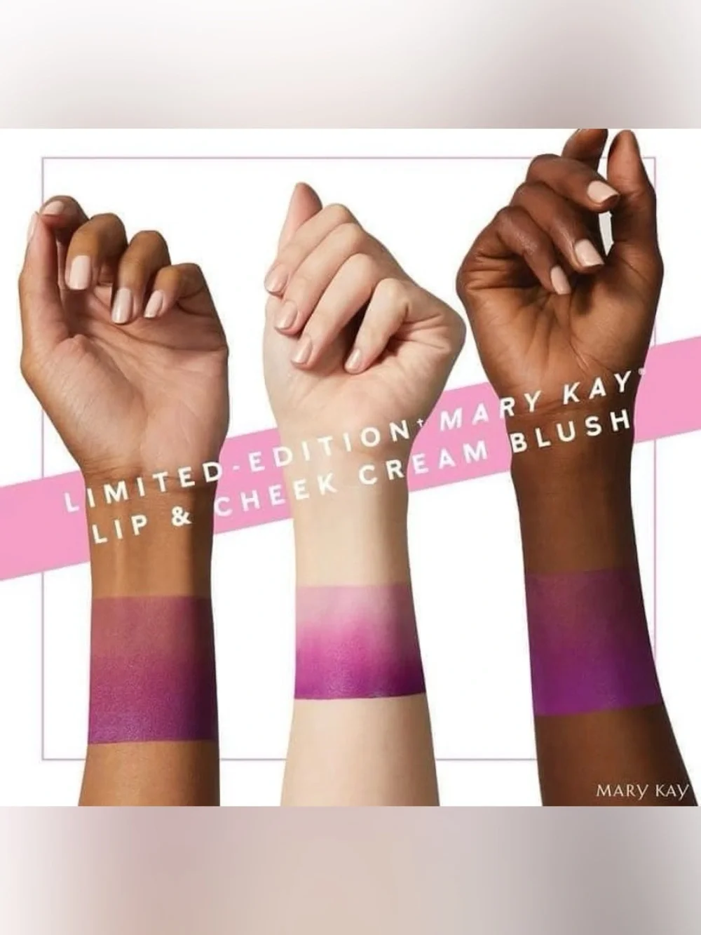 Mary Kay Lip & Cheek Cream Blush — Mauve Sunset